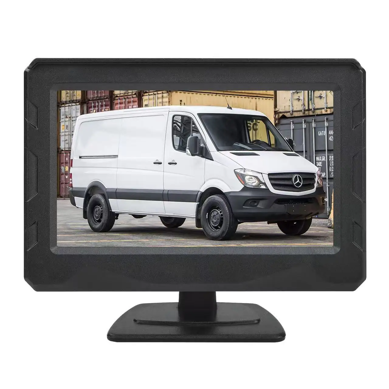 Автомобильная камера заднего вида с монитором для парковки грузовиков, 4,3-дюймовый экран, задняя камера ночного видения, простая установка