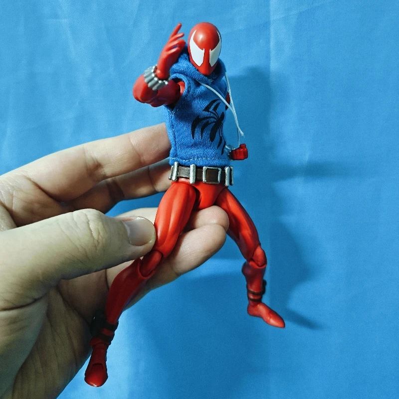Фото Фигурка Ct Toys Scarlet Spider Mafex 186, фигурки Бен Рейли, версия комиксов. Аниме-коллекция Человека-паука, модель Ko, игрушка на заказ, подарок №1