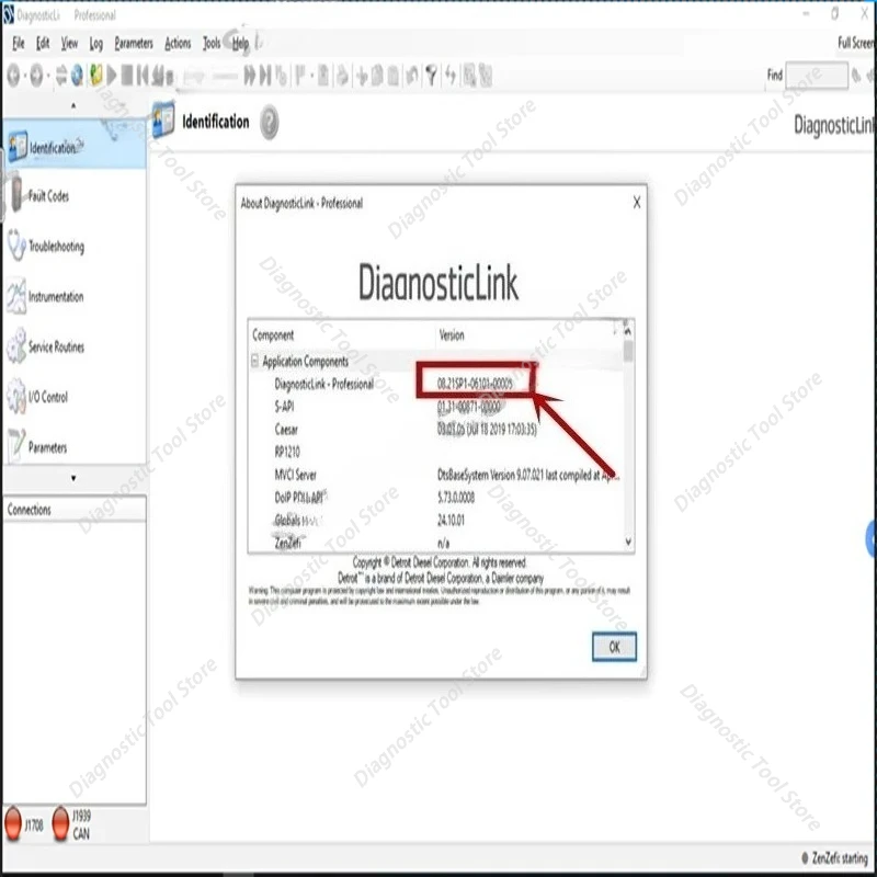 Фото Новый диагностический инструмент Detroit Diesel Diagnostic Link 8.21 Level 10 (DDL 8.21) + DDL BackDoorKG + DRS 6.23 + калибровочный инструмент DDCT v4.5 №3