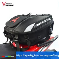 motocentric waterproof motorcycle tail bag multifunction motorcycle rear seat bag high capacity motorcycle bag rider backpack