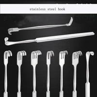 cosmetic plastic double tooth retractor deep eyelid nose lacrimal sac retractor double headed two toothed three toothed hook