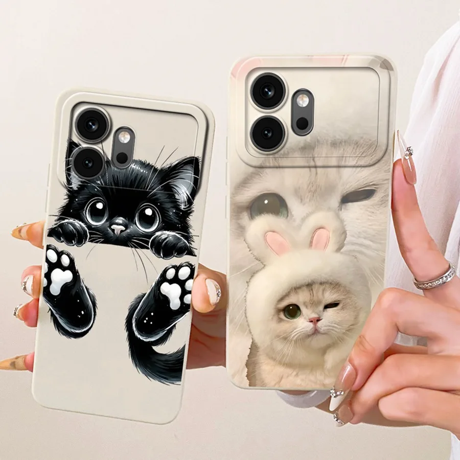 Фото Мягкий чехол с милыми мультяшными рисунками для Honor 600 Pro, матовый силиконовый чехол-накладка для Honor 600 VKJ-NX9 600Pro №3