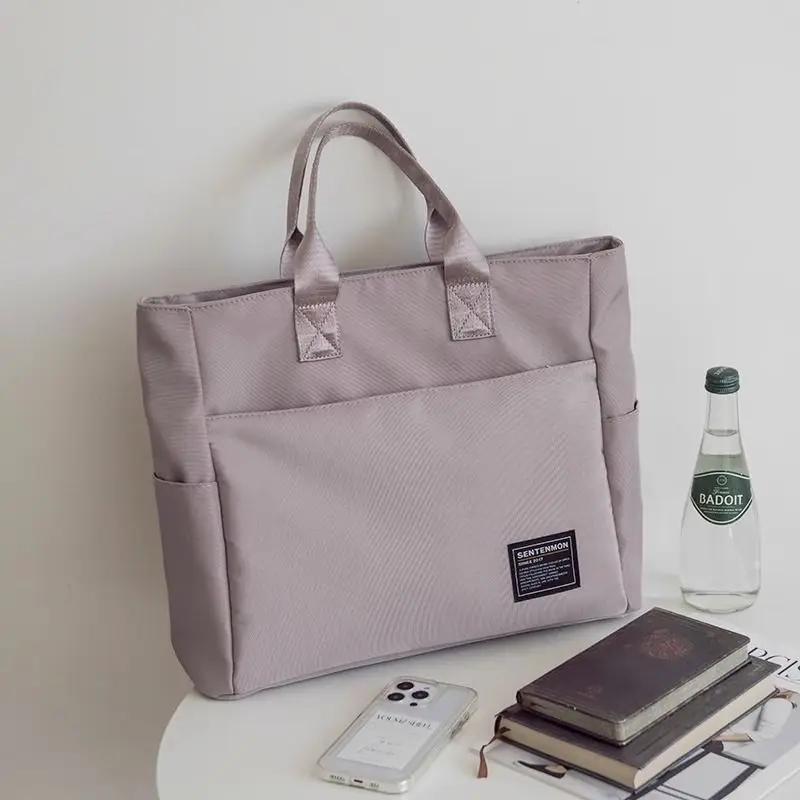 Портфель тканевый из ткани Оксфорд для мужчин и женщин универсальная сумка