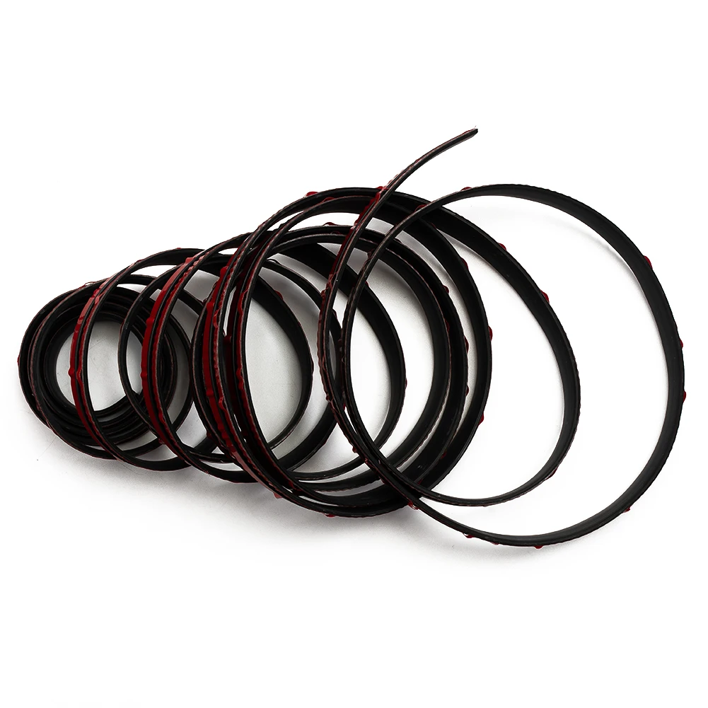 Черная резиновая уплотнительная лента автомобиля передняя и задняя треугольная