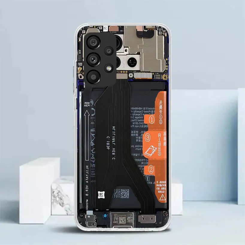 Мягкий чехол с забавным рисунком для материнской платы Samsung Galaxy A52 A53 A54 A12 A13 A14