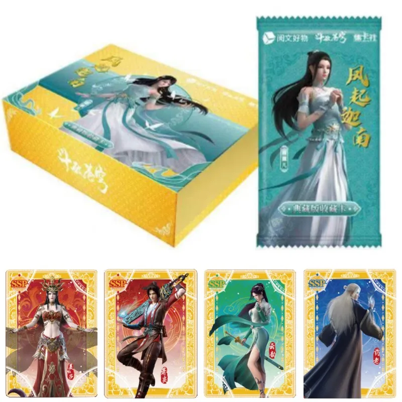 

Dou Po Cang Qiong Card Collecting Society Breaking Through The Sky Collect Souvenir Animation Card Figure Toy Kids Xmas Gift