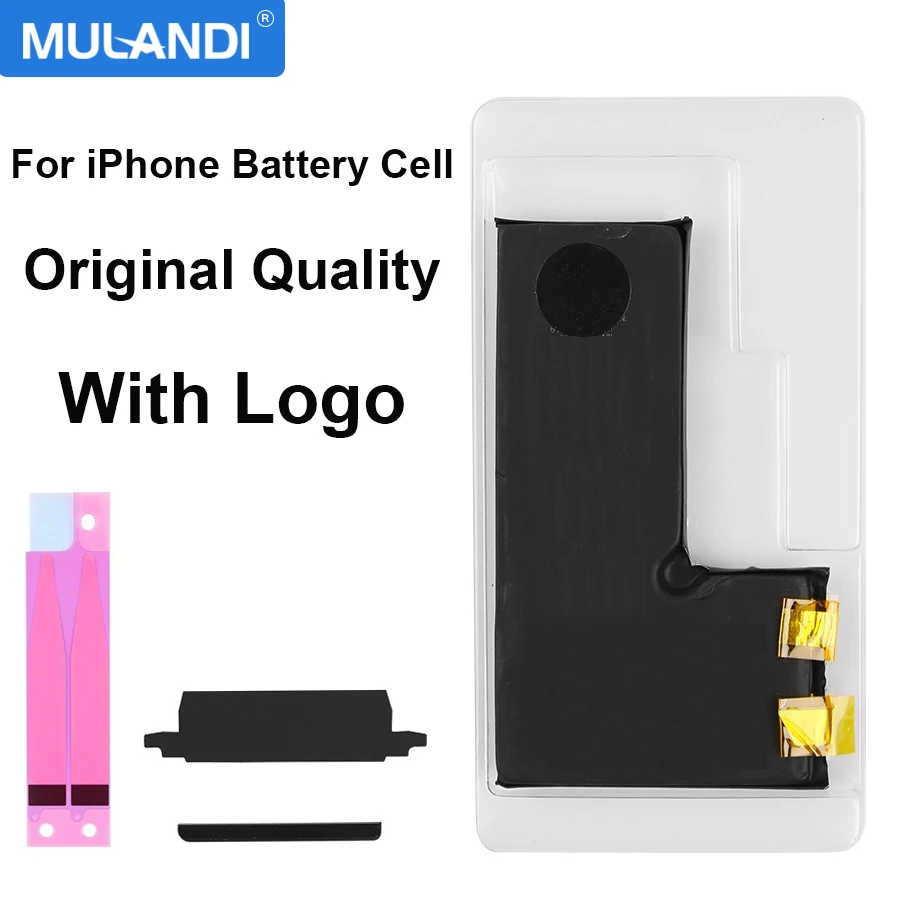 

Rechargeable Battery Cell No Flex For Apple XR X Xs 11 12 13 Pro Max Mini SE 2 For iPhone single battery Original Cell Kit Sets