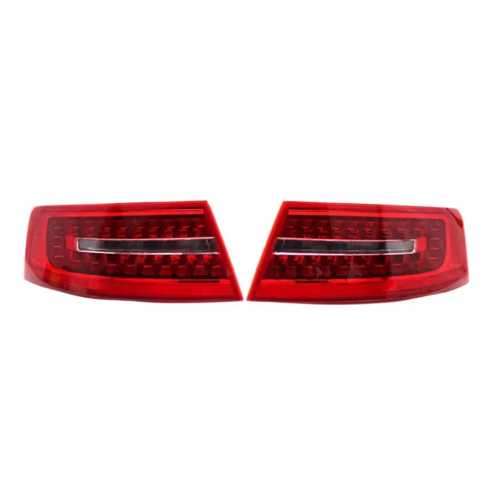 Фото Для Audi A6 C6 2009-2011: задние LED-фонари, стоп-сигналы, задний бампер, левая боковая лампа заднего хода. №5