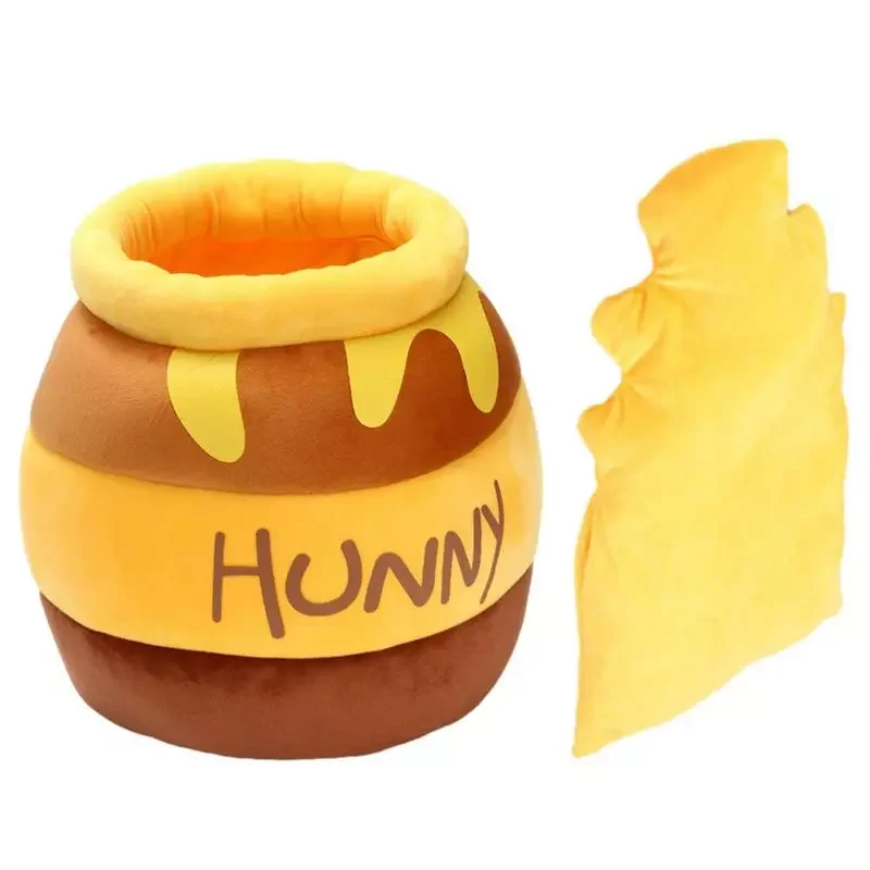 

2023NEW House Winter Warm Tent Cartoon Honey Pot Pet House Beds Soft Fluffy Pet Sleeping Nest House Indoor Pet Supplies