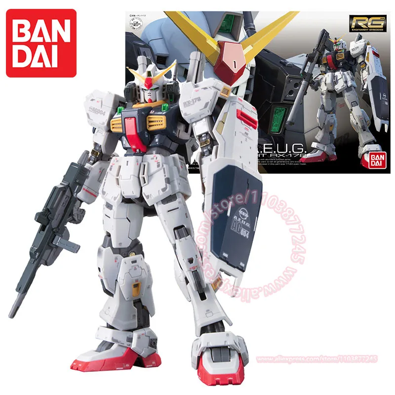 BANDAI GUNDAM MK-II A.E.U.G МОБИЛЬНЫЙ КОСТЮМ RX-178 RG 08 1/144 Настольный орнамент Модная фигурка в