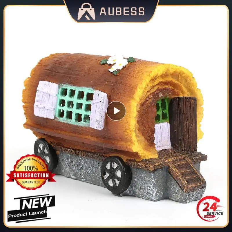 

Solar Lights Wooden House Lamp Garden Decoration Light Outdoor Lawn Ornament Lamp Yard Patio Decorative Solar Landscape Lighting