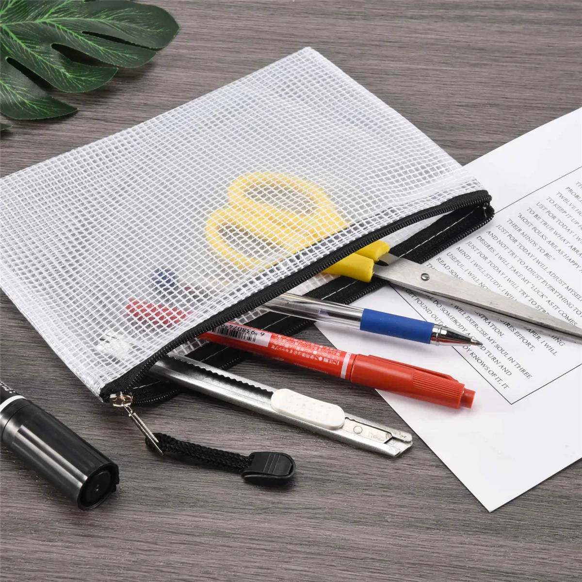 Сумка-Органайзер на молнии для школьных и офисных принадлежностей 21 Упаковка