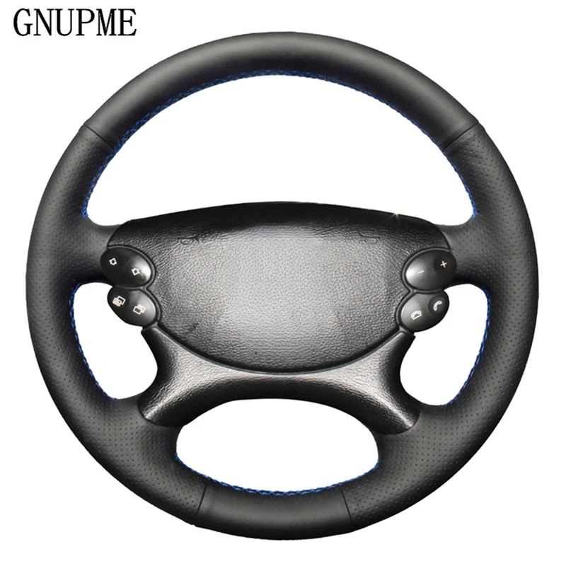 

Чехол на руль автомобиля из искусственной кожи для Mercedes Benz E-Class W211 E230 E350 E280 CLS-Class CLS 350 500 G AMG SL CLK