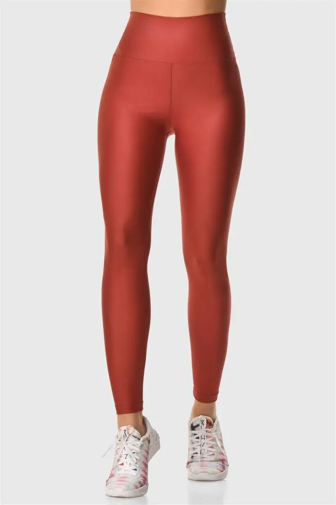 Superstacy Bright Burgundy Sports Leggings
