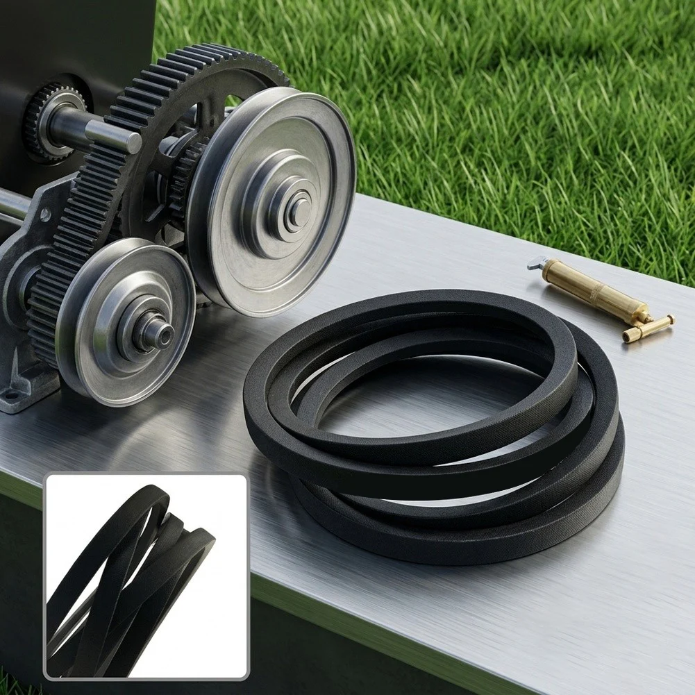 Ремень приводной для деки A-754-0754 для газонокосилок Lawnflite 503 и Yardman DX70, сменный резиновый ремень для режущей деки, аксессуары для деки газонокосилки (art.: 3920db25ae87a) - 3920db25ae87a