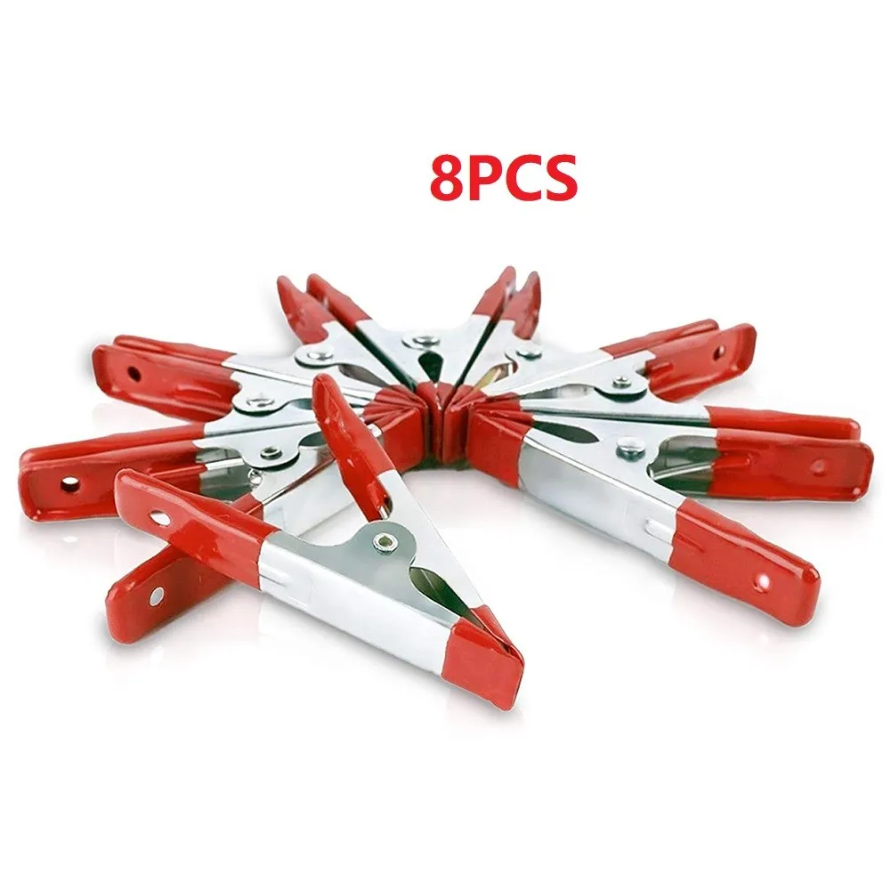

8 шт. 6 дюймов металлический пружинный зажим А-образной формы многоцелевой деревообрабатывающий Электрический Мощный пружинный зажим ручны...
