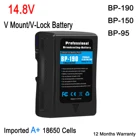 v креплением аккумулятор для Sony V-Lock BP батареи для видеокамеры вещания светодиодсветильник для видеосъемки Blackmagic URSA Mini Pro