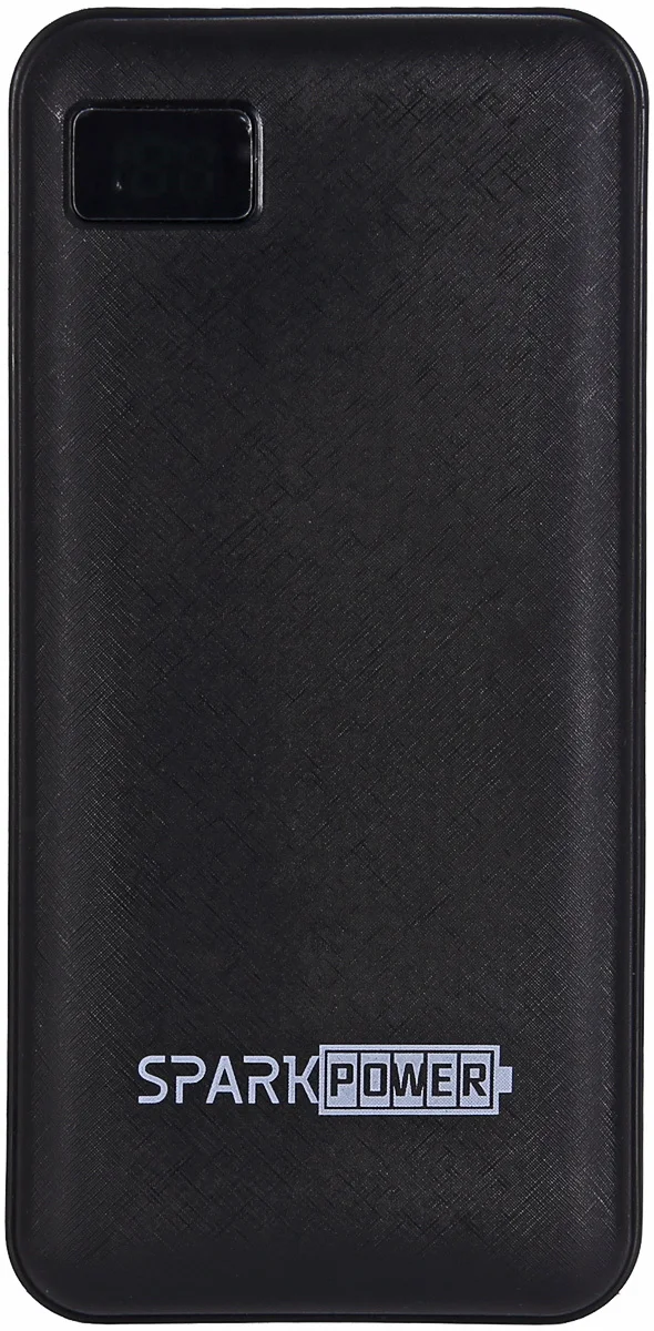 

Внешний аккумулятор SparkPower Power Bank SP-06, 20 000 мА•ч, черный