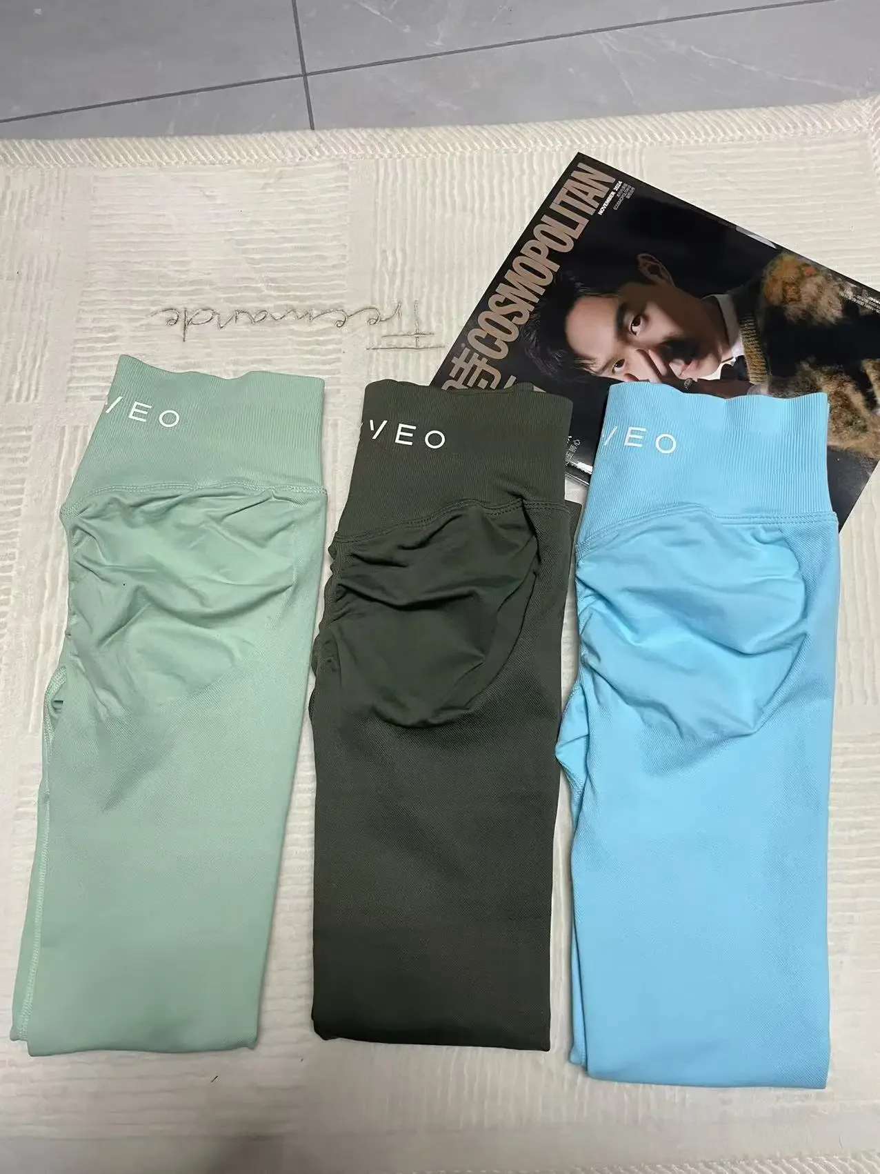 Леггинсы TEVEO бесшовные леггинсы для йоги женщин корсет со средней талией