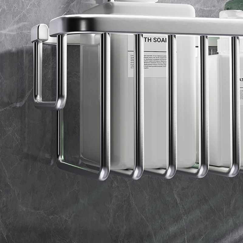 ABHG Съемная корзина для ванной комнаты держатель шампуня без перфорационных