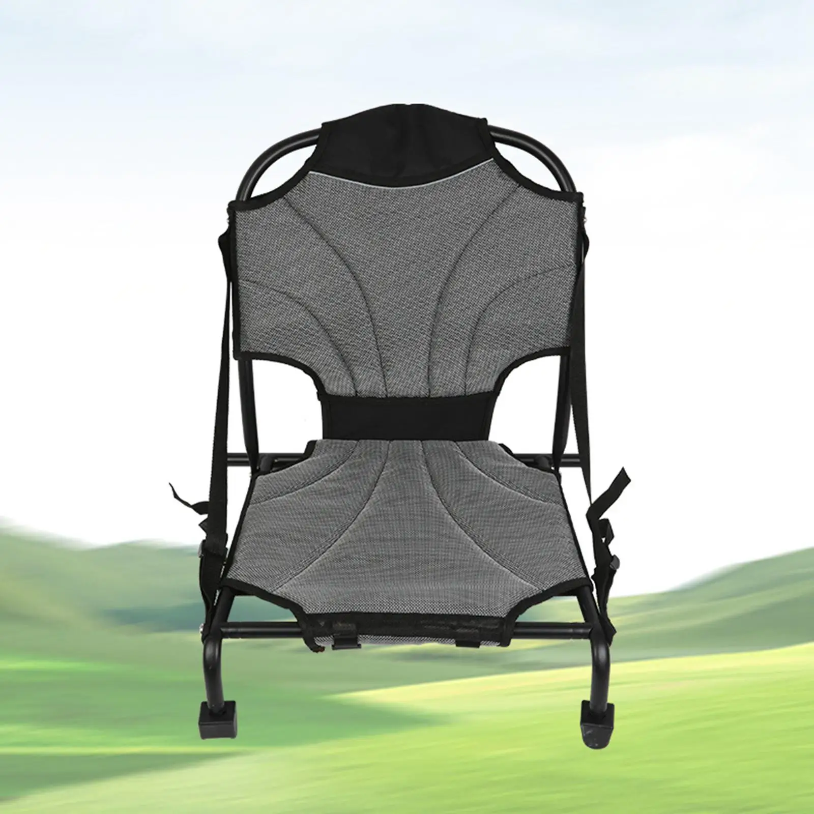 Складное сиденье для каяка с поддержкой спины. Удобное складное лодки взрослых.