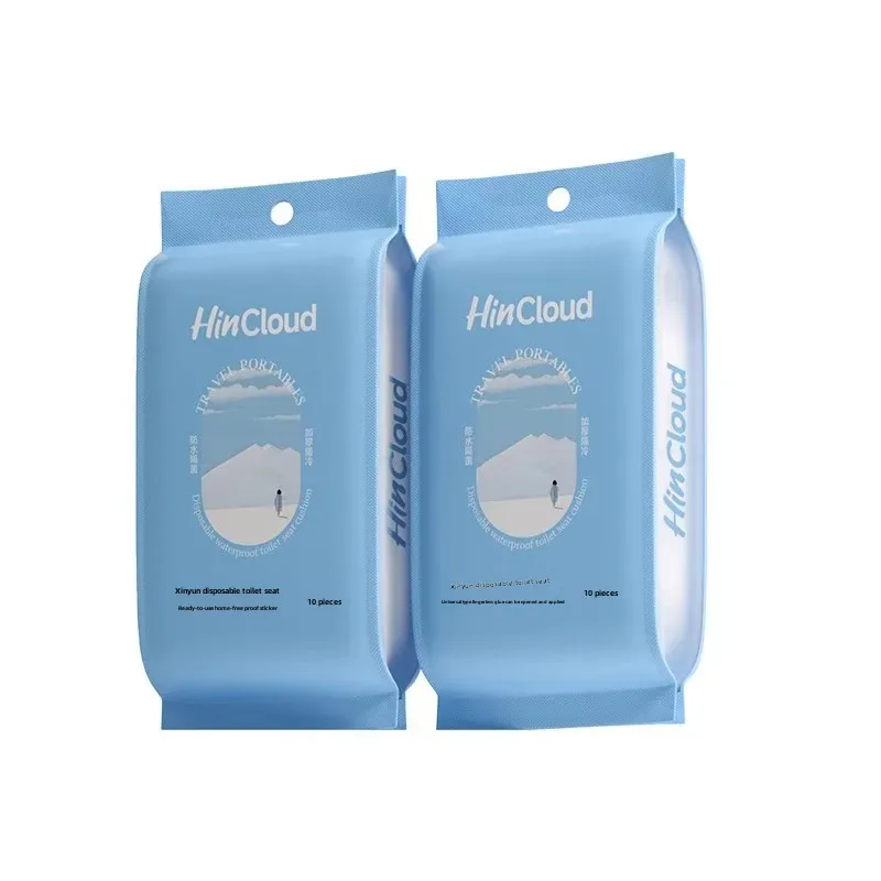 Одноразовое покрытие на сиденье унитаза для женщин Стикеры путешествий