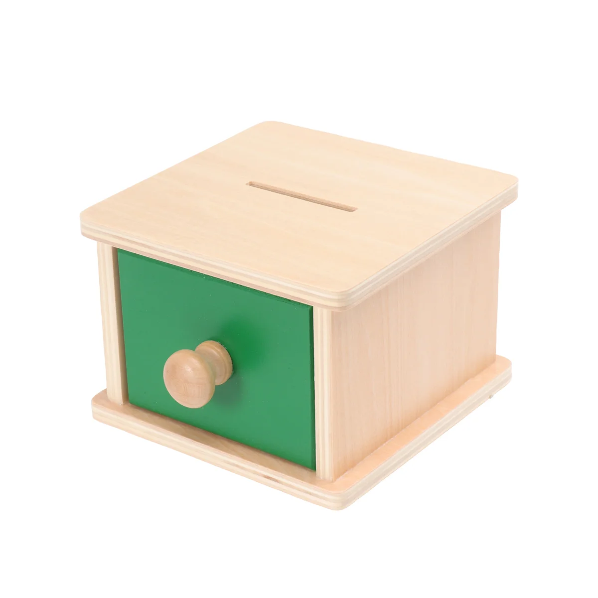 

Toys Montessori Boxpermanencewooden Hand Coordination Eye Object Dropbaby Shape Toy Toddlers Sorter Wood Educational Learning