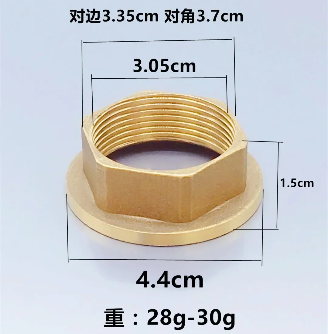 

32 мм латунное основание для смесителя с фиксированной ножкой, винтовой гайкой, смеситель с одним отверстием, опорная ореховая основа для кухни, ванной комнаты, раковины, аксессуары для труб