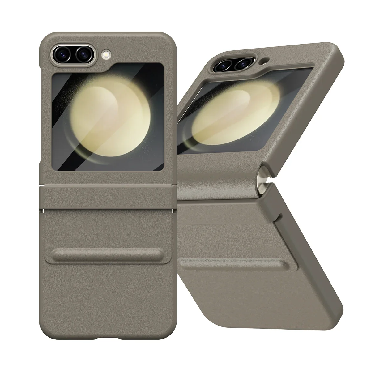 

for samsung z flip 5 Anti-Dust Plain Cover Case for Samsung Galaxy Z Flip 5 Flip5 5G Slim Matte Feeling Funda Coque Capa