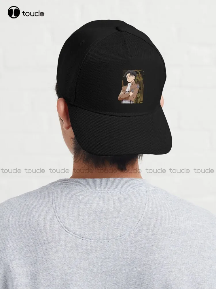 

Levi-Ackerman - Shingeki No Kyojin Attack On Titan Baseball Cap Top Hats For Men Hip Hop Trucker Hats Custom Gift Harajuku Art