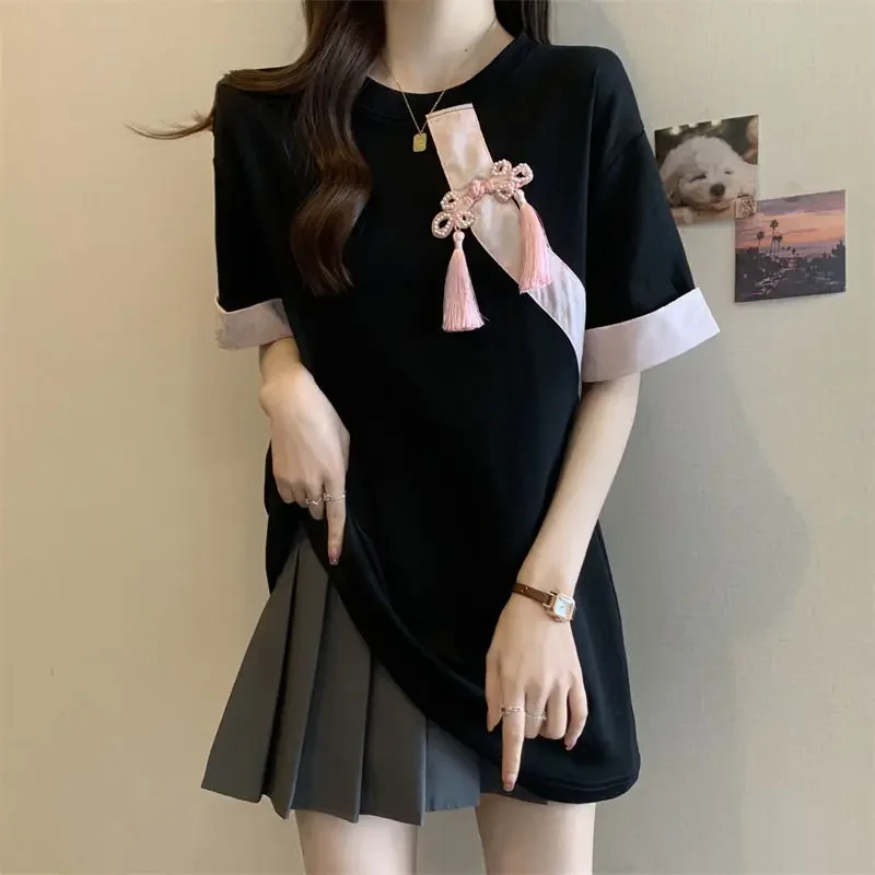 Китай индивидуальный дизайн чувствительная футболка с коротким рукавом женская