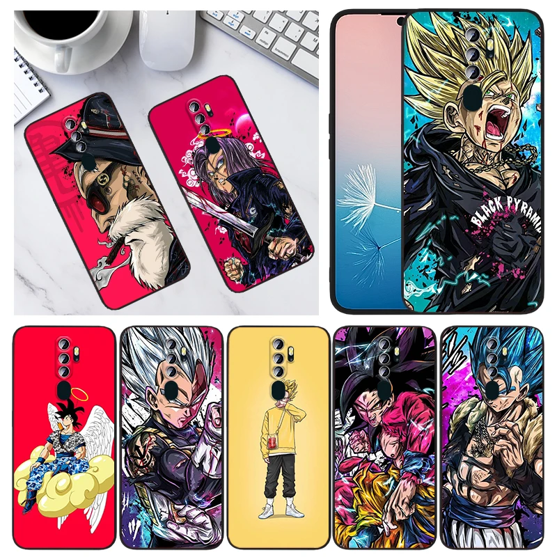 

Cool Anime Dragon Ball For OPPO A94 A93 A74 A73 A72 A53S A53 A55 A31 A16K A12E A1K A12 A11 A9 A5 2020 Black Phone Case Capa