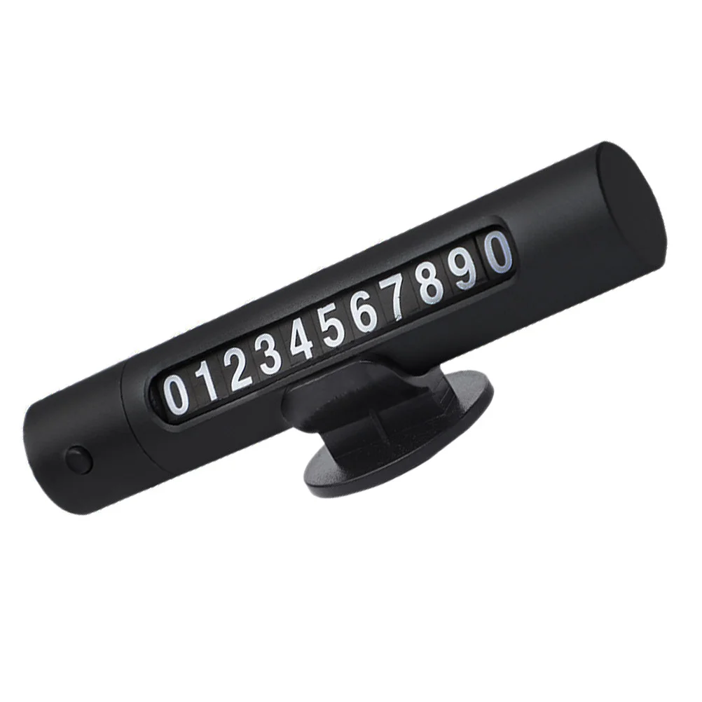 

1pc Car Temporary Parking Plate Multifunction Car Hammer Flashlight