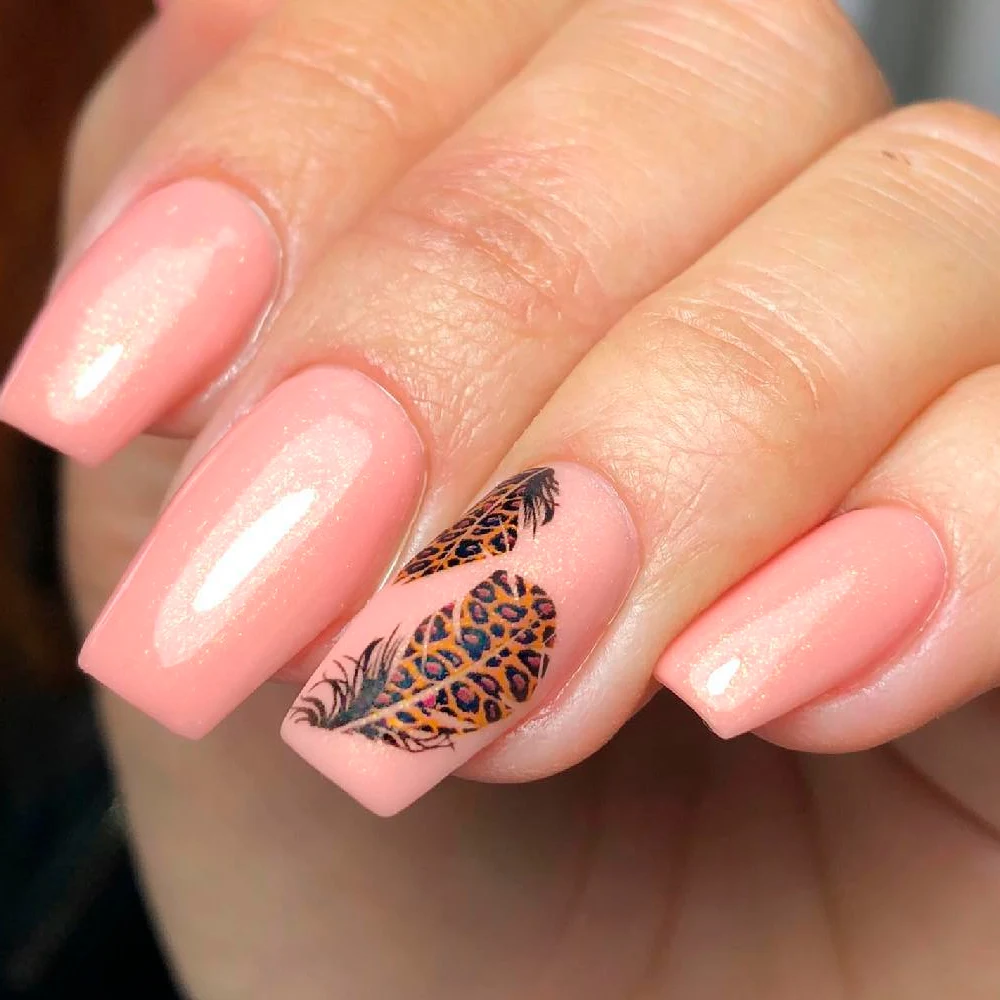 Гель KODIES Мерцающий розовый Базовый Гель-лак для ногтей Rubebr Полупостоянный