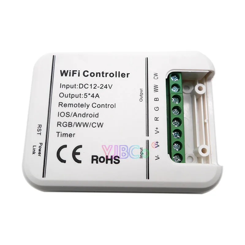 

Светодиодный регулятор света Magic Home, 5 каналов, Wi-Fi, RGB/RGBW/WW/CW, 16 миллионов цветов, управление смартфоном, Режим музыки и таймера, световая лента...