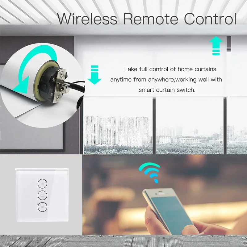 Рулонные шторы Alexa Smart Home 35 мм 110 В 220