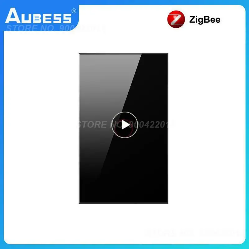 

Настенный выключатель Tuya US с Wi-Fi, умный выключатель, сенсорный датчик с стеклянной панелью, 1/2/3 кнопки, работает с Alexa, Home, 1 шт.