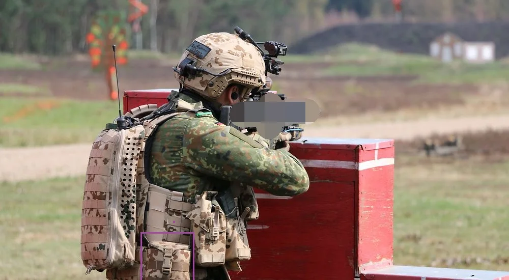 Outdoor Sports German Night Vision Instrument Bag Tactical Storage Bag Original Fabric Reproduction