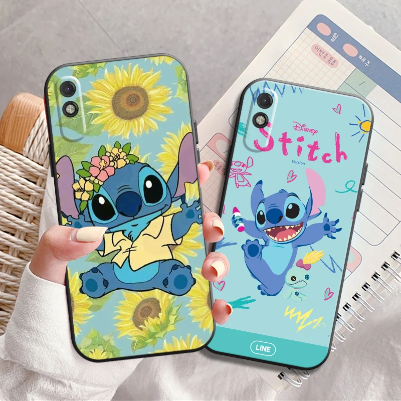 

Disney Cute Stitch Phone Case For Xiaomi CC9 CC9e 10S 10 Pro 11 11 Lite 11 Pro 10 Silicone Cover Soft Carcasa Funda Coque Back