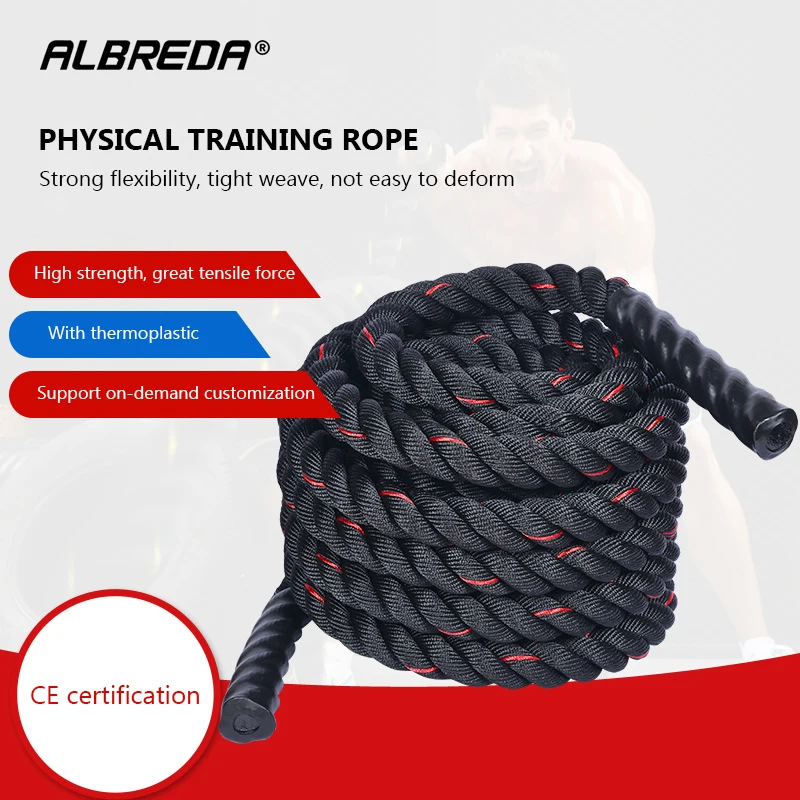 

Training Rope fighting Jump Rope Weighted Battle Skipping Ropes Power Improve Strength Training Fitness Home Gym Equipment