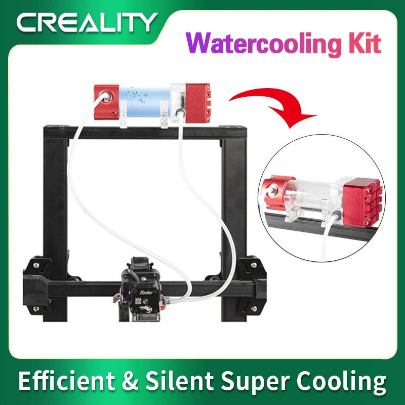 

CREALITY 3D Watercooling Kit For Ender-3 S1/Ender-3 S1 PRO/CR-10 Smart PRO FDM 3D Printers With Sprite Extruder Pro Hotend Kit