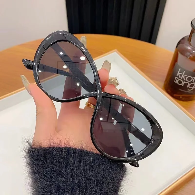 Солнцезащитные очки кошачий глаз для мужчин и женщин винтажные брендовые