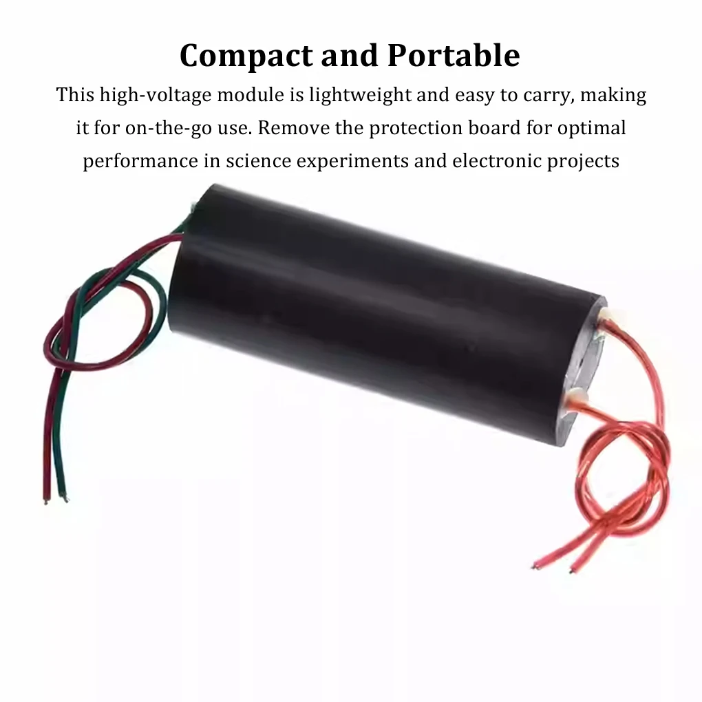 Генератор высокого напряжения 400 кВ 1000 постоянного тока 3 В-6 В повышающий модуль