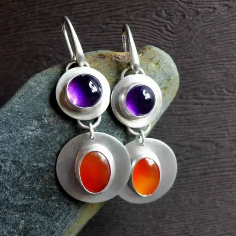 Очаровательные ювелирные изделия фиолетовая искусственная кожа Женская