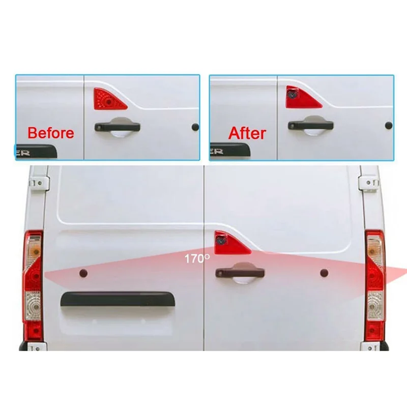 Автомобильный стоп-сигнал камера заднего вида для Opel Vauxhall Movano Nissan NV400