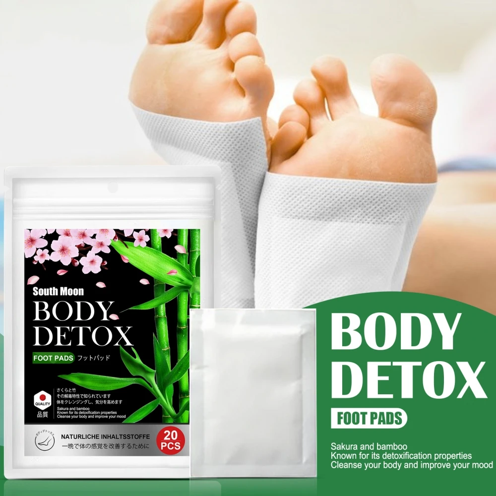 

2/10 шт., натуральные травяные детоксикационные патчи для ног