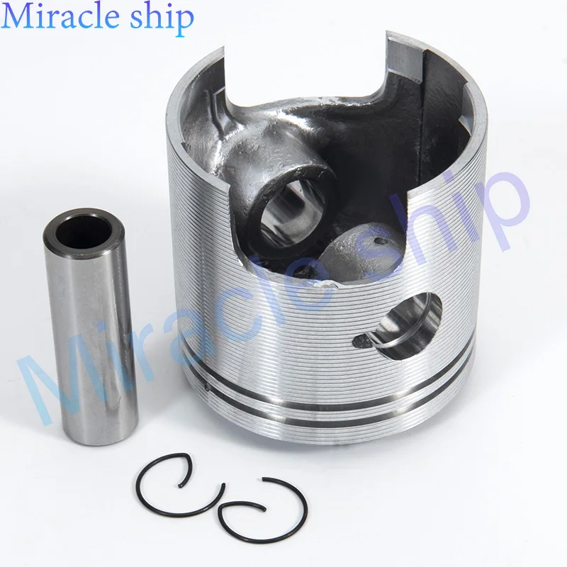 Фото 12100-96353-050 НАБОР ПОРШНЕВ (+0,5) для выдвигателя Suzuki 20HP 25HP 30HP DT20 DT25 DT30 12100-96353 71.5MM 12140-96351-050 №3
