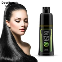 organic natural fast hair dye only 5 minutes noni plant essence black hair color dye shampoo for cover gray white hair
