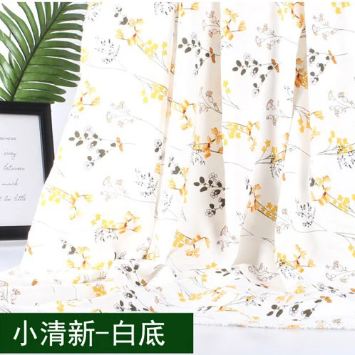 Новинка шифоновая ткань 100*150 см цветочный принт мягкое платье из Жоржетта/одежда