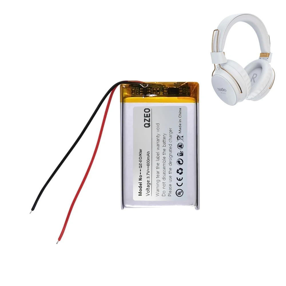 

Сменный аккумулятор для беспроводных наушников Sudio Klar с активным шумом